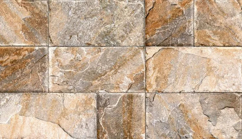 Peça do Revestimento de Parede Pedra Granilha 32x57cm Slate Beige - Karina