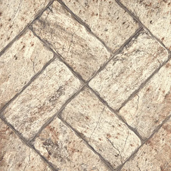 Peça do Piso Cerâmico Pedra Externo Acetinado 58x58cm VPC 58011 - Viva Cerâmica