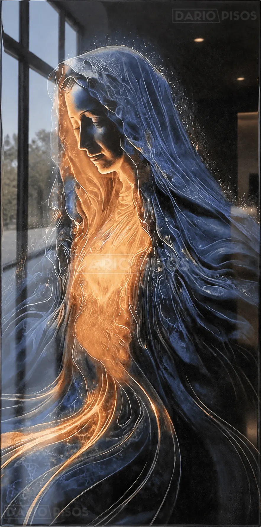Peça Cerâmica Polida Retificada Divina Luz 56x113cm - Incopisos