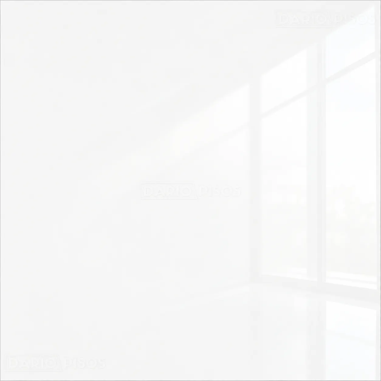 Peça do Piso Cerâmico Liso Polido Retificado 81x81cm Branco - Formigres Prime