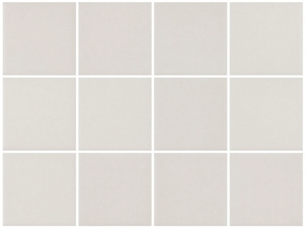Peça do Revestimento Cerâmico Esmaltado 10x10cm Neutral Off White Mesh - Eliane
