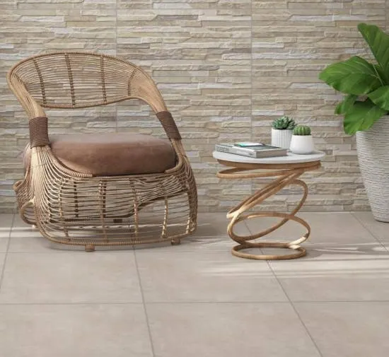 Ambiente com Cimenticio Bege 45HD