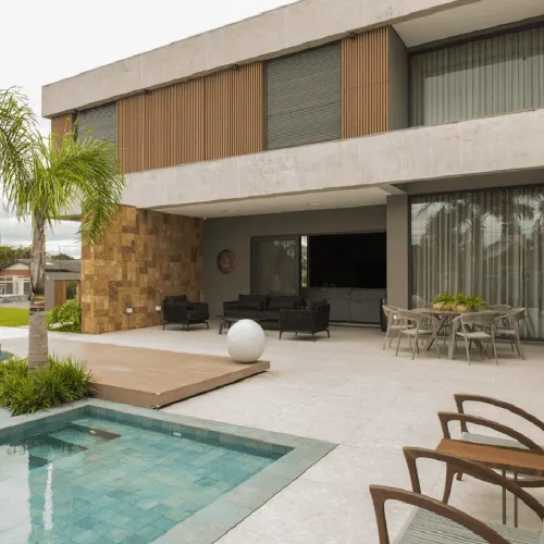 Ambiente com Milano Cinza 66HD RT