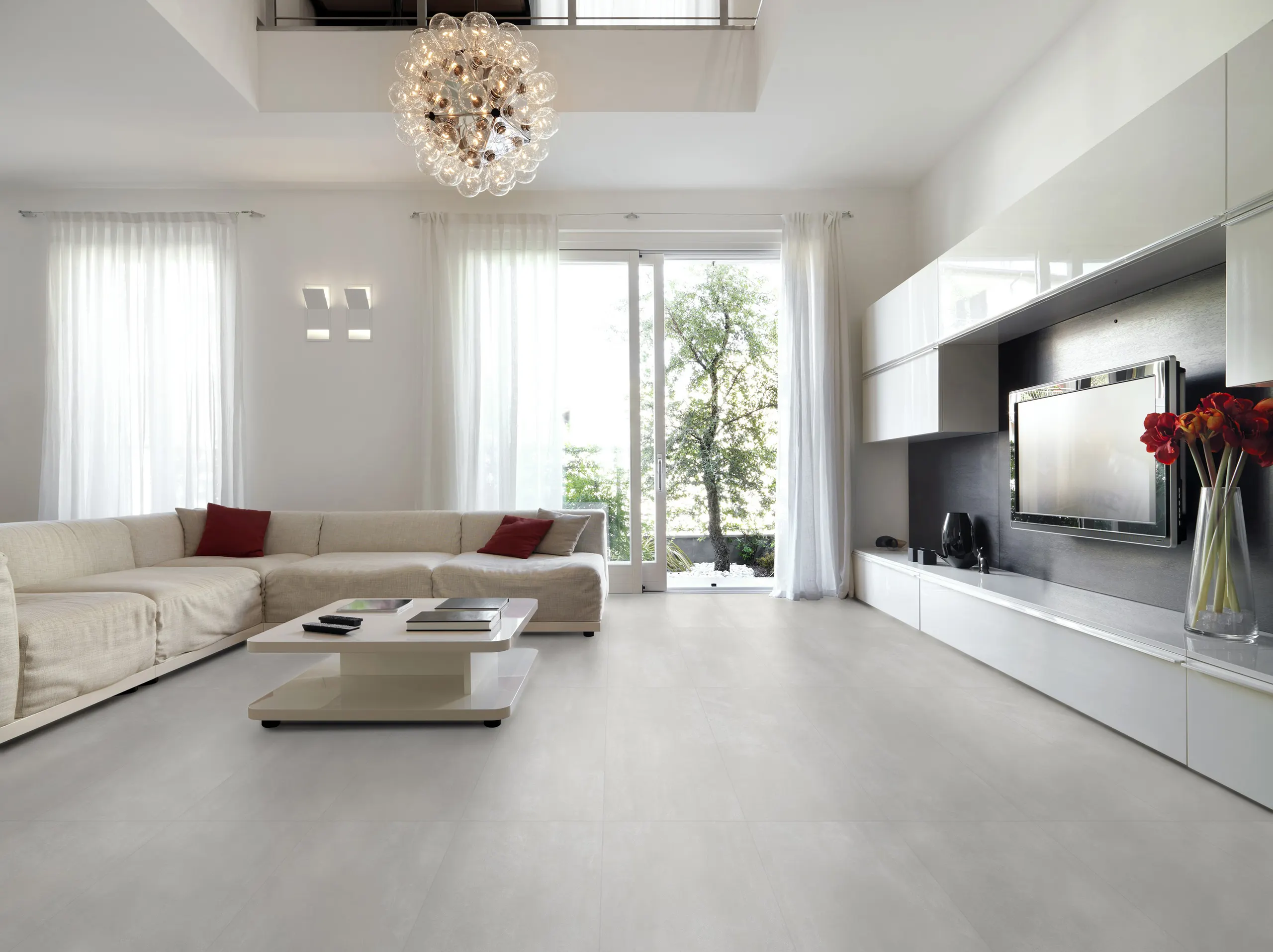 Ambiente com Alvorada Cinza 71RT AC